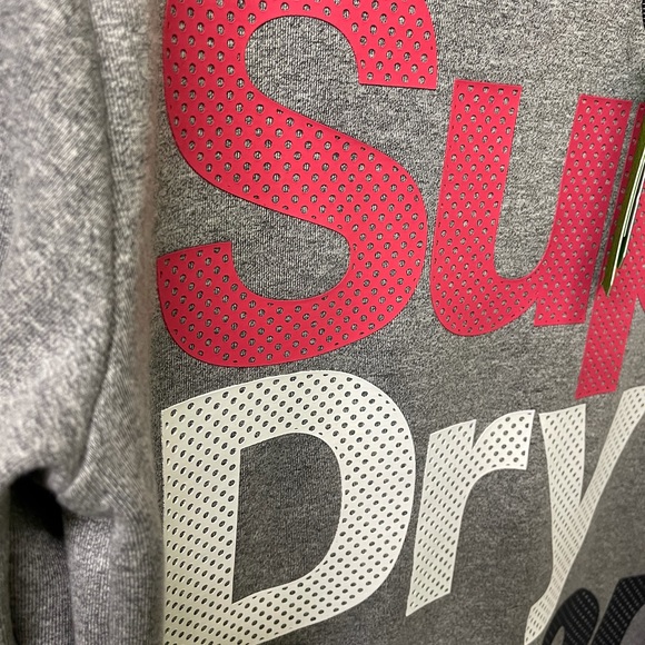 BNWT SuperDry Japan Sweat Shirt Gray - Picture 3 of 12